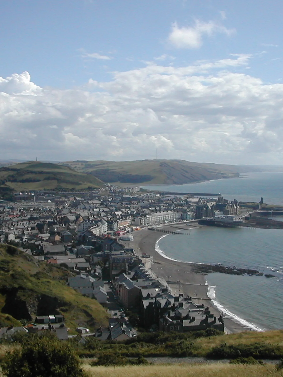 Aberystwyth skyline
