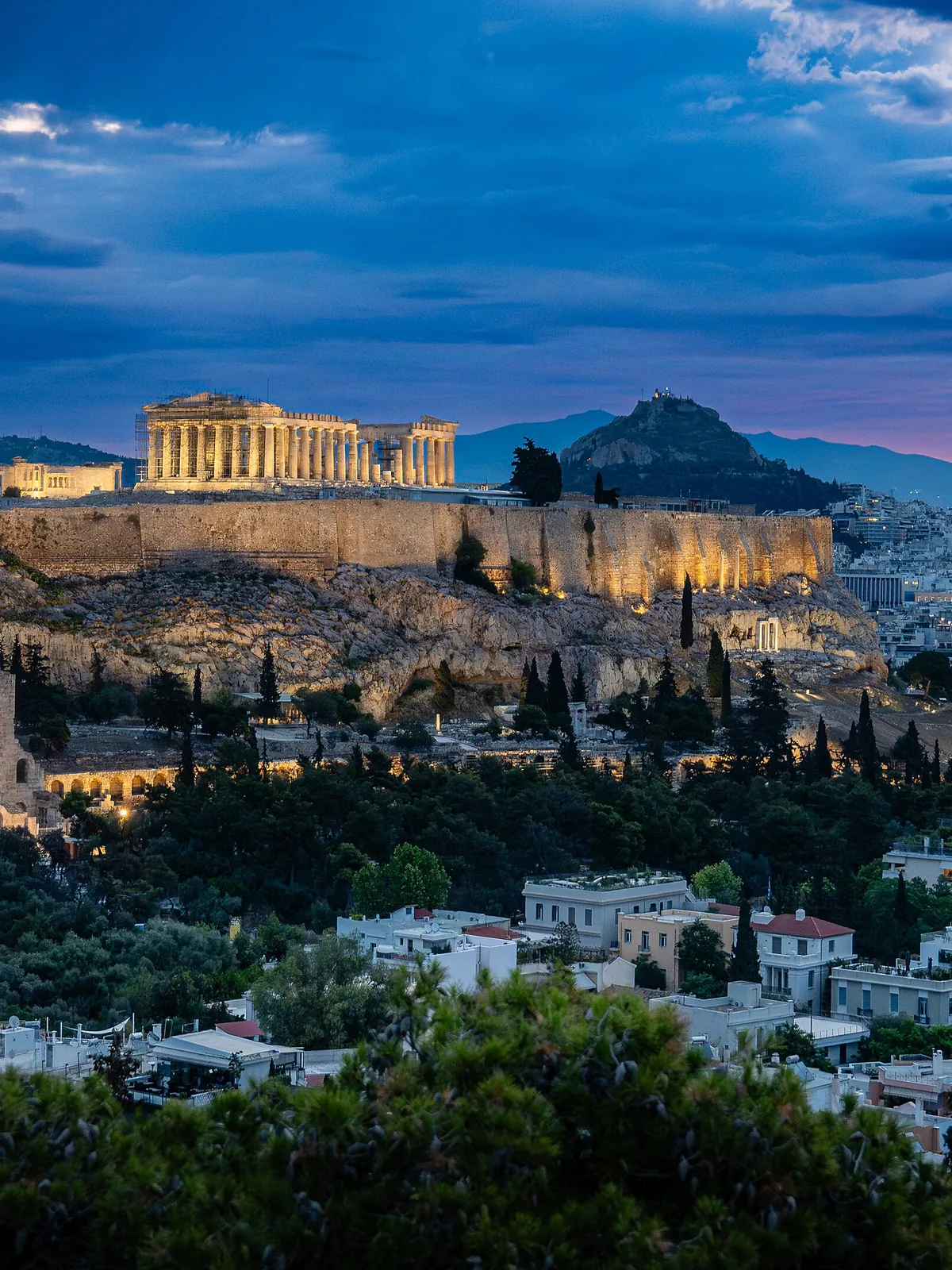 Athens skyline