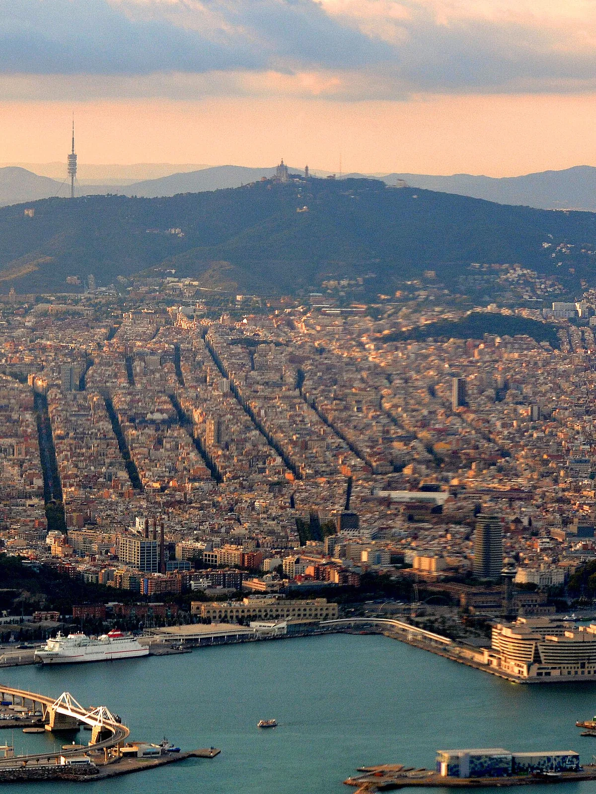 Barcelona skyline