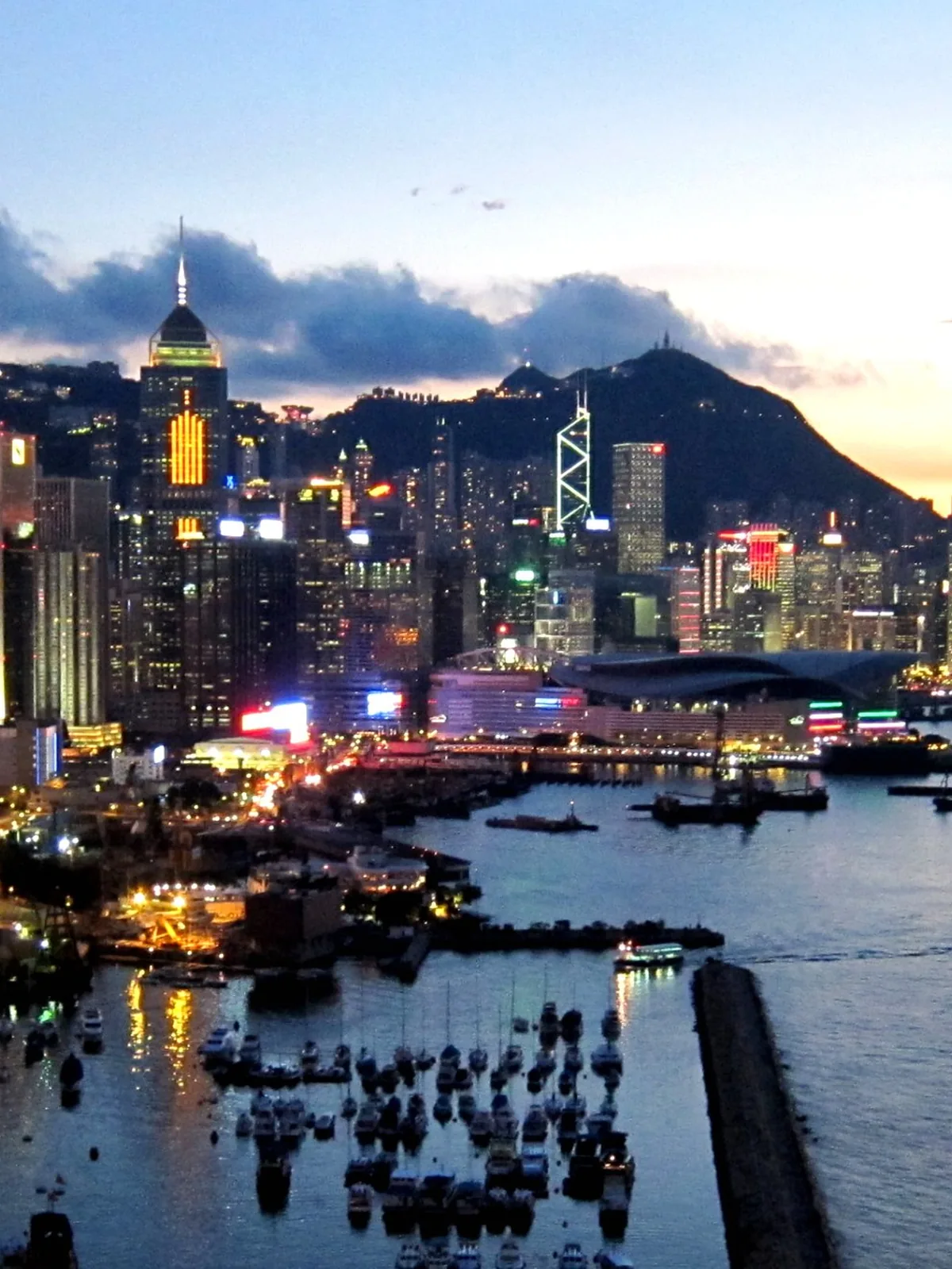 Hong Kong skyline