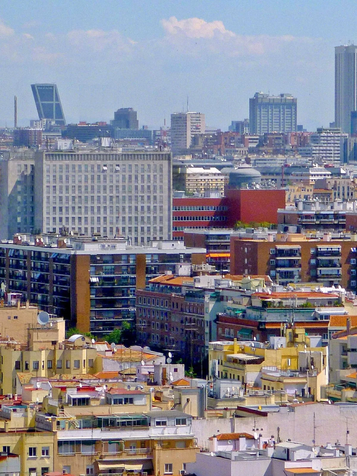 Madrid skyline