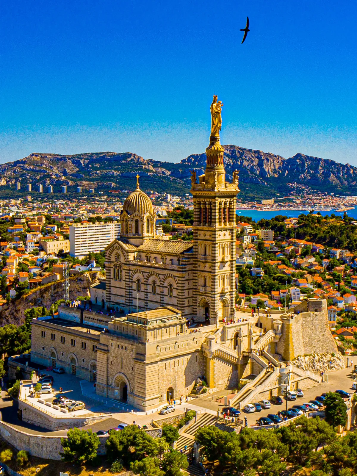 Marseille skyline