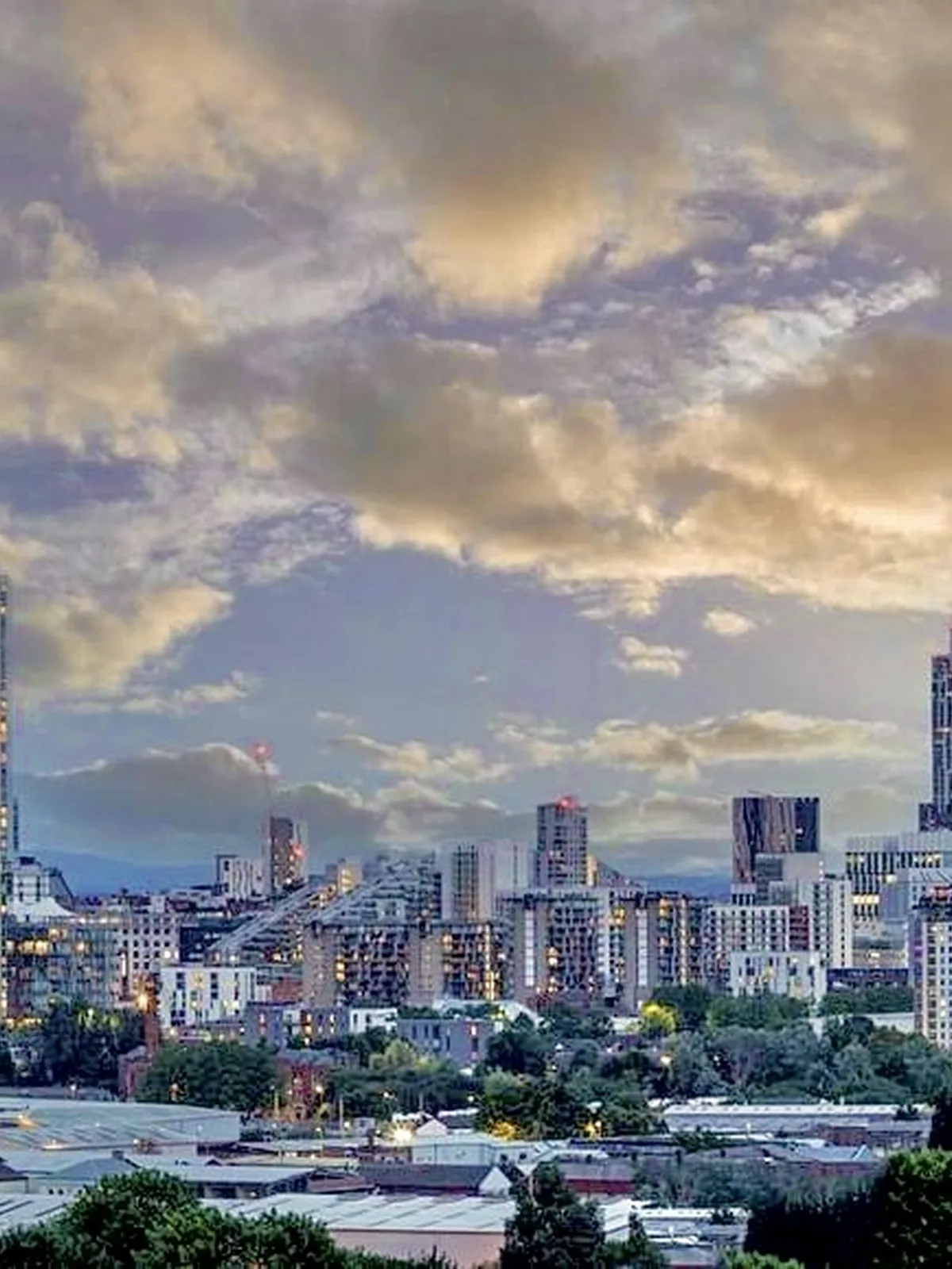 Salford skyline