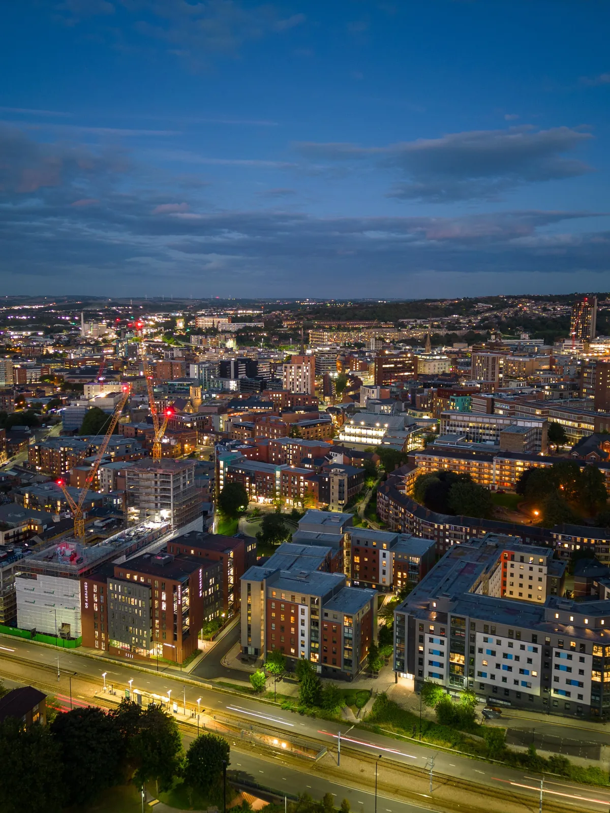 Sheffield skyline